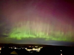 Strong Spectacular Aurora Last Night