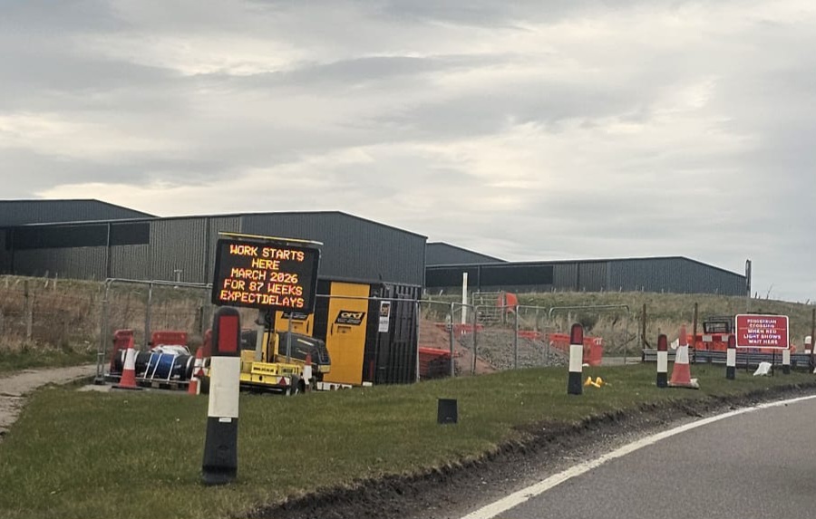 New 87 Weeks Roadworks Between Peterhead & St Fergus 2 87 Weeks Roadworks Between Peterhead & St Fergus