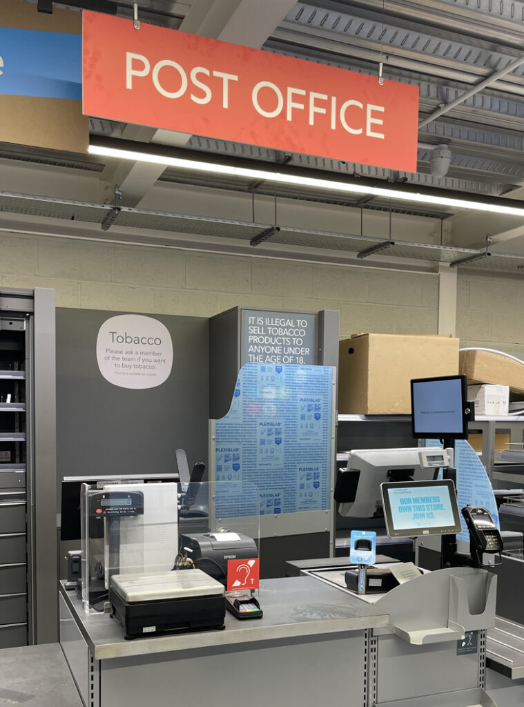 CRUDEN BAY POST OFFICE RE OPENS AFTER MAJOR BUILDING WORK NEW EXTENSION