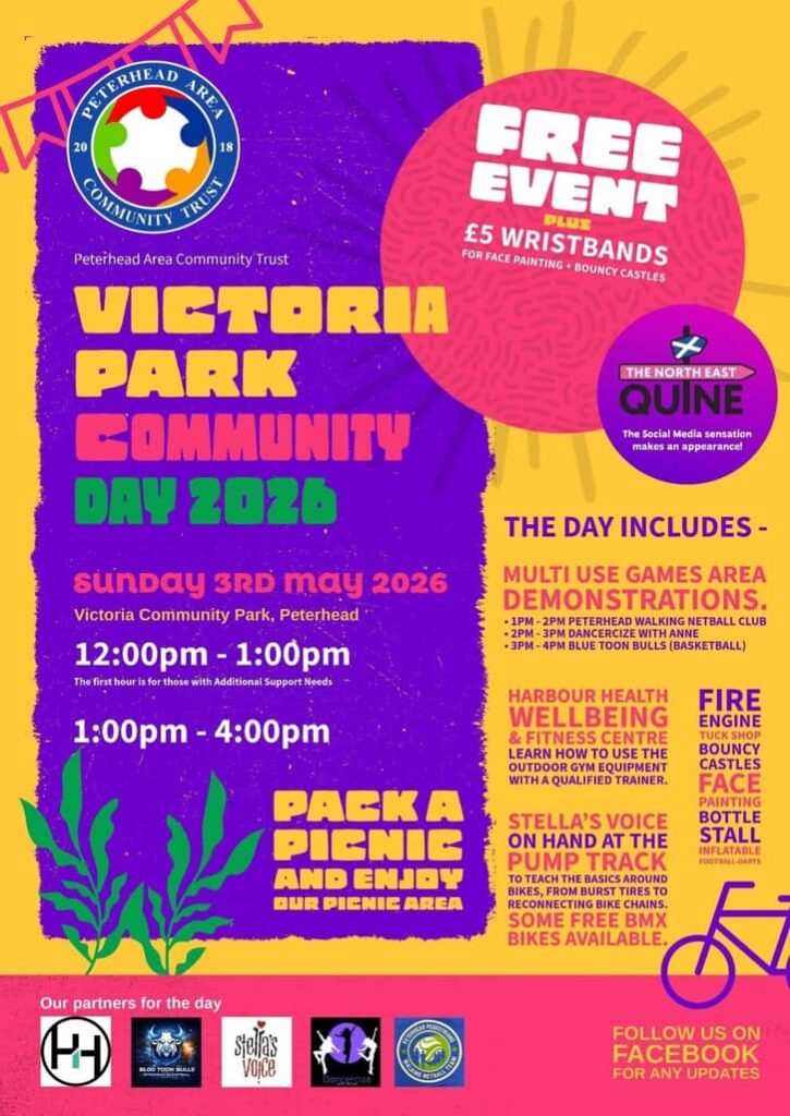New Community Day in the Park 3 May