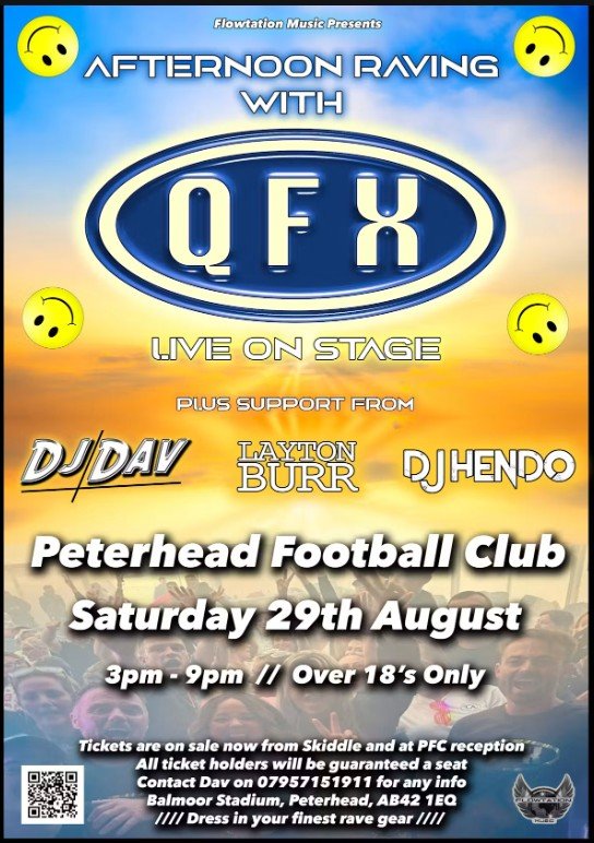 QFX playing at Peterhead FC 29.08 2 Peterhead1