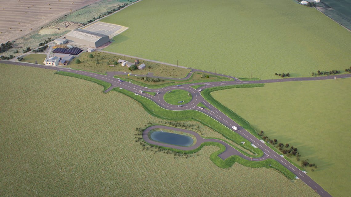 Improve Safety at Toll of Birness junction