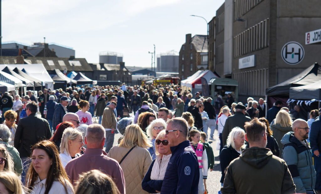 Largest Seafood Festival SeaFest Peterhead 2027 2 SeaFest Peterhead 2025 crowds 2 1