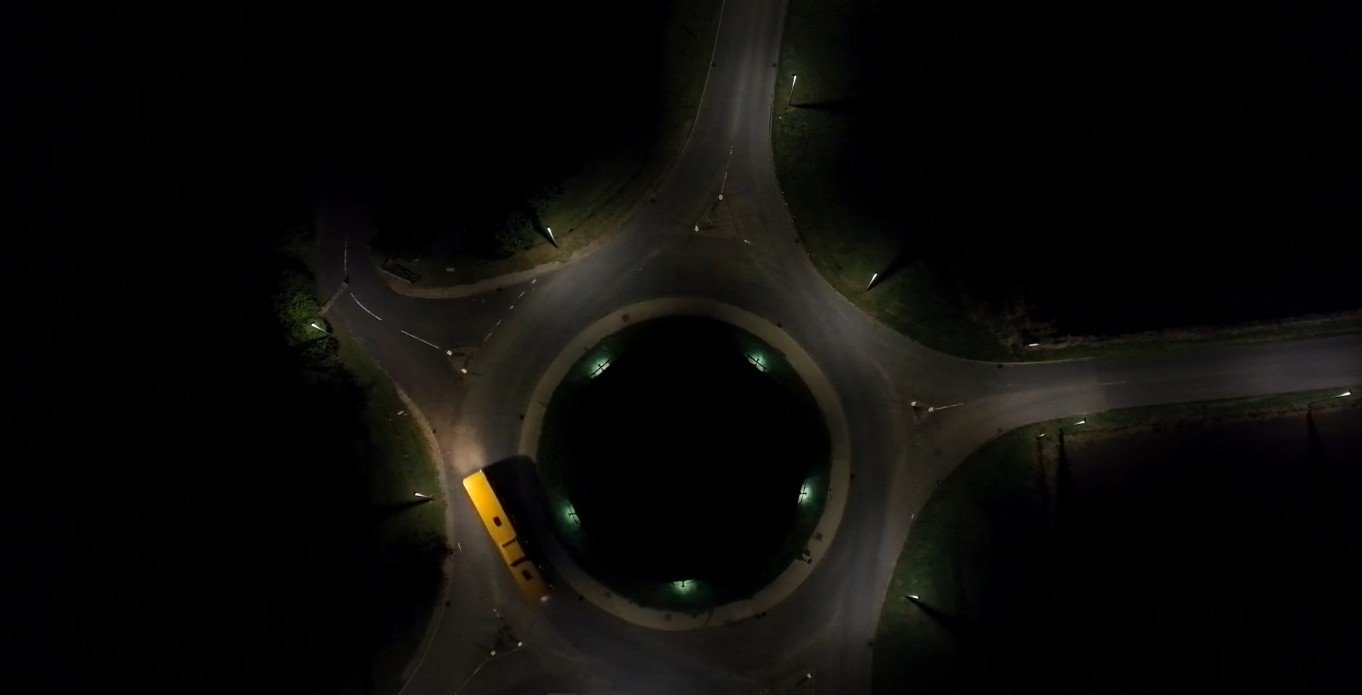 New Street Lighting A952 At Mintlaw